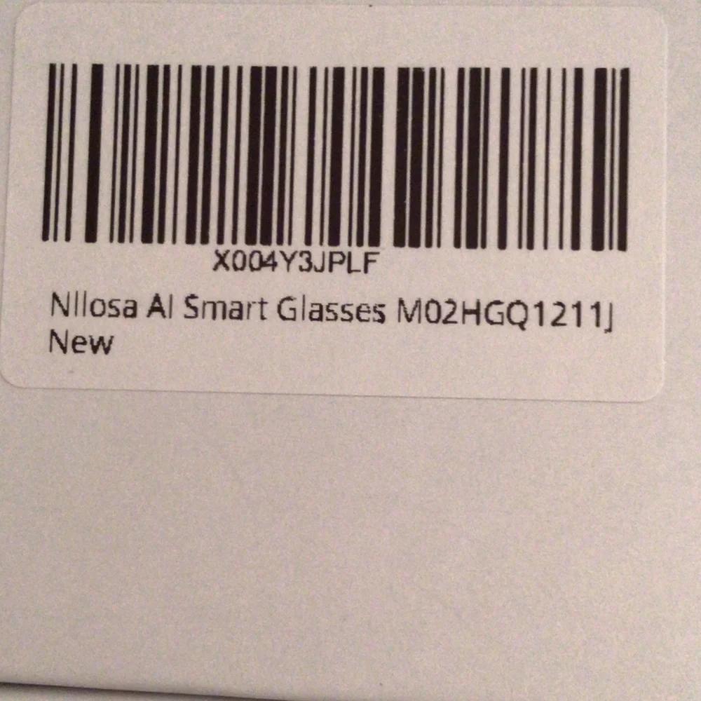 Black Smart Glasses